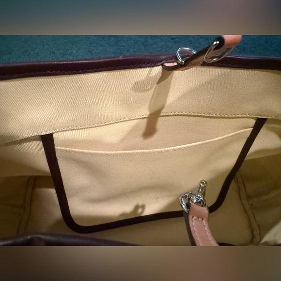 Coach Lavender and Brown Leather Bag - Picture 8 of 13